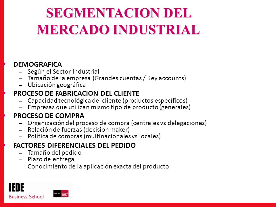 OBJETIVOS DEL ESTUDIO Conceptos básicos del Marketing B2B