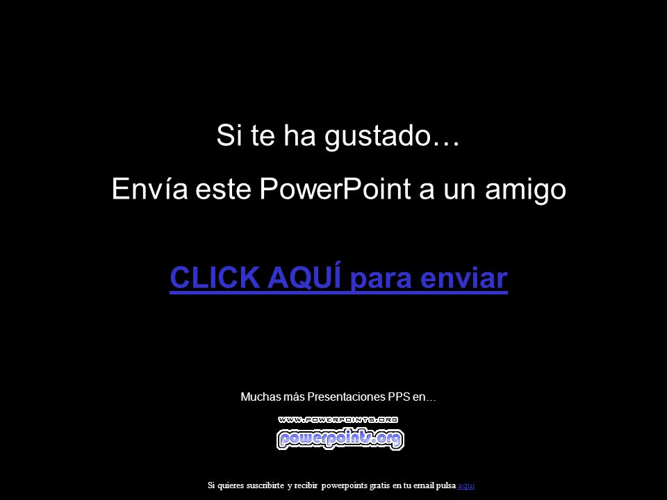 Envía este PowerPoint a un amigo