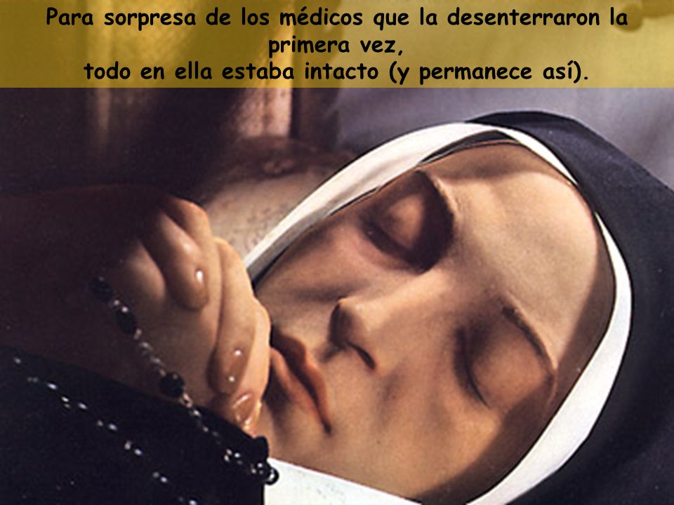 Para sorpresa de los médicos que la desenterraron la primera vez,