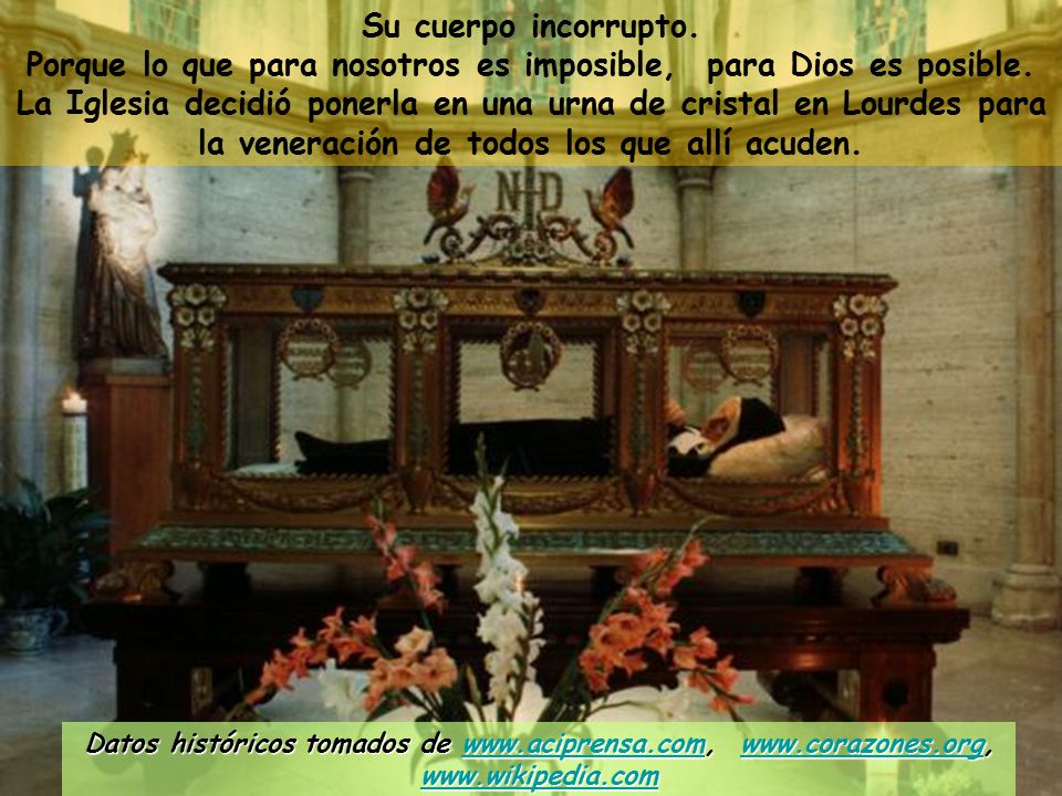 Porque lo que para nosotros es imposible, para Dios es posible.