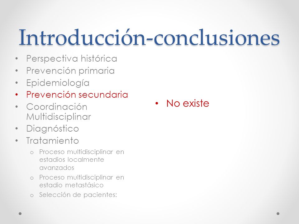 Introducción-conclusiones