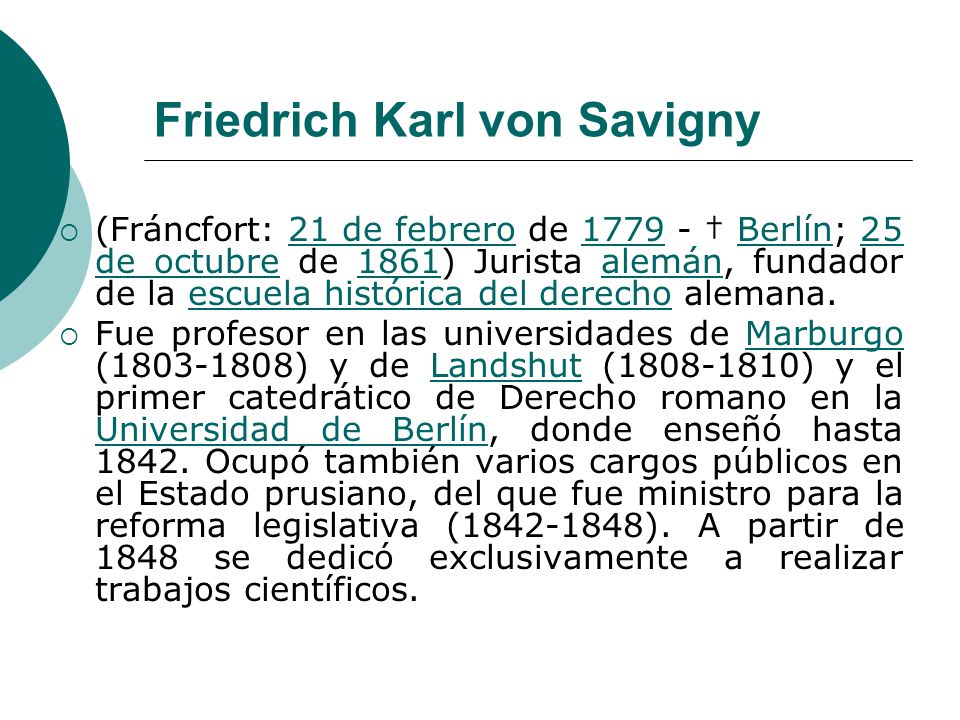 Friedrich Karl von Savigny