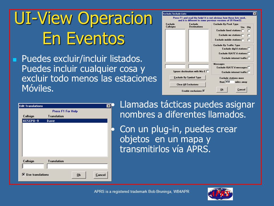 UI-View Operacion En Eventos