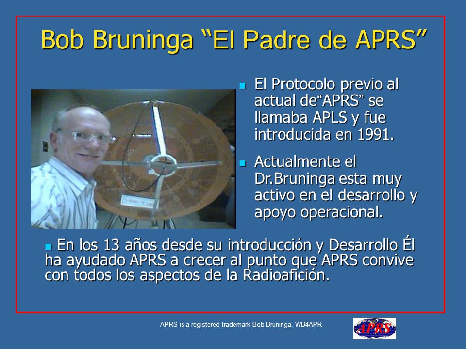 Bob Bruninga El Padre de APRS