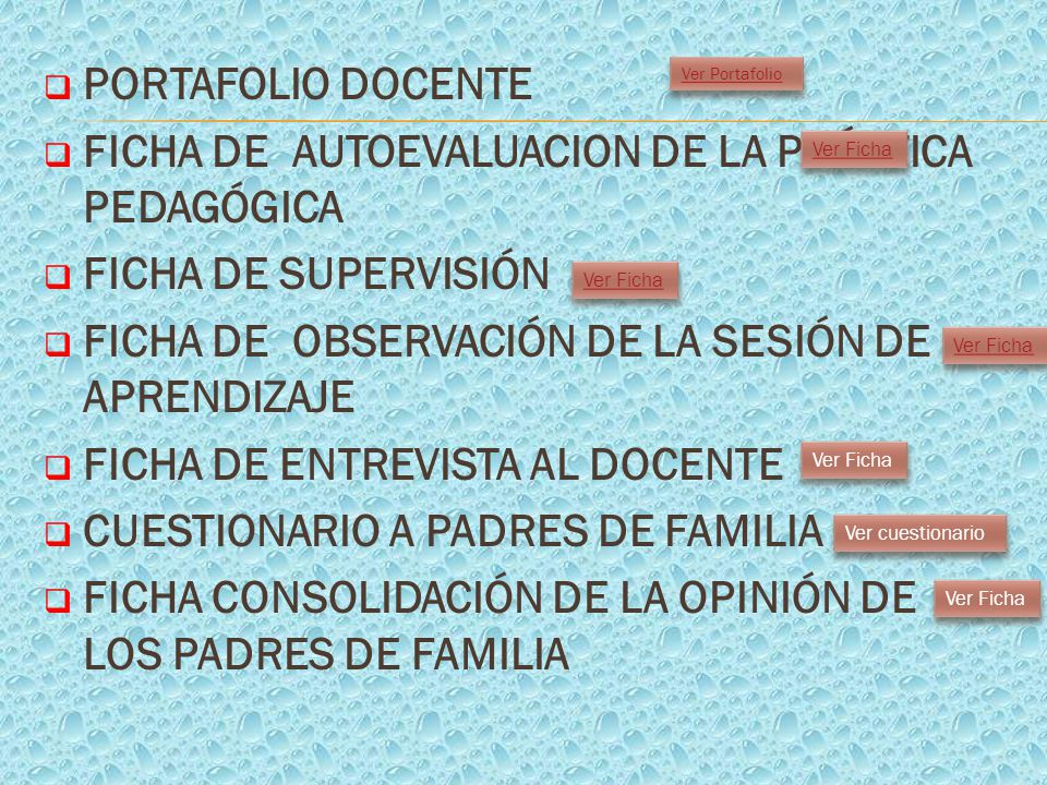 FICHA DE AUTOEVALUACION DE LA PRÁCTICA PEDAGÓGICA FICHA DE SUPERVISIÓN