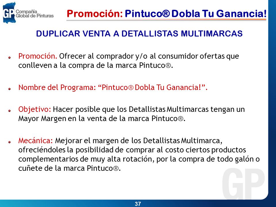 DUPLICAR VENTA A DETALLISTAS MULTIMARCAS