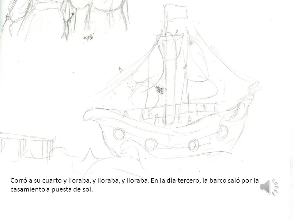 d Corró a su cuarto y lloraba, y lloraba, y lloraba.
