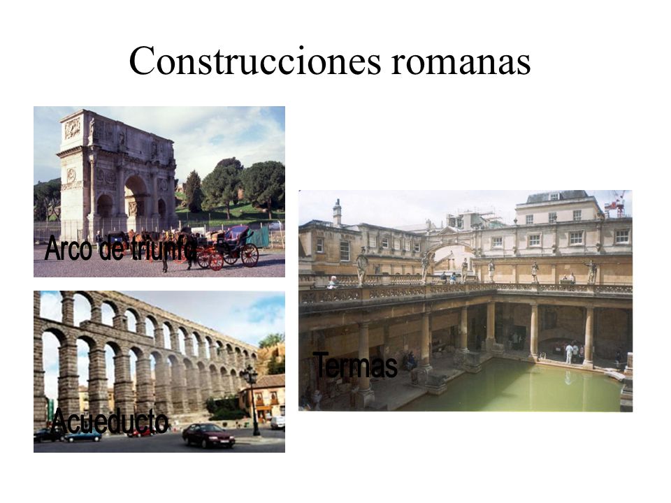 Construcciones romanas