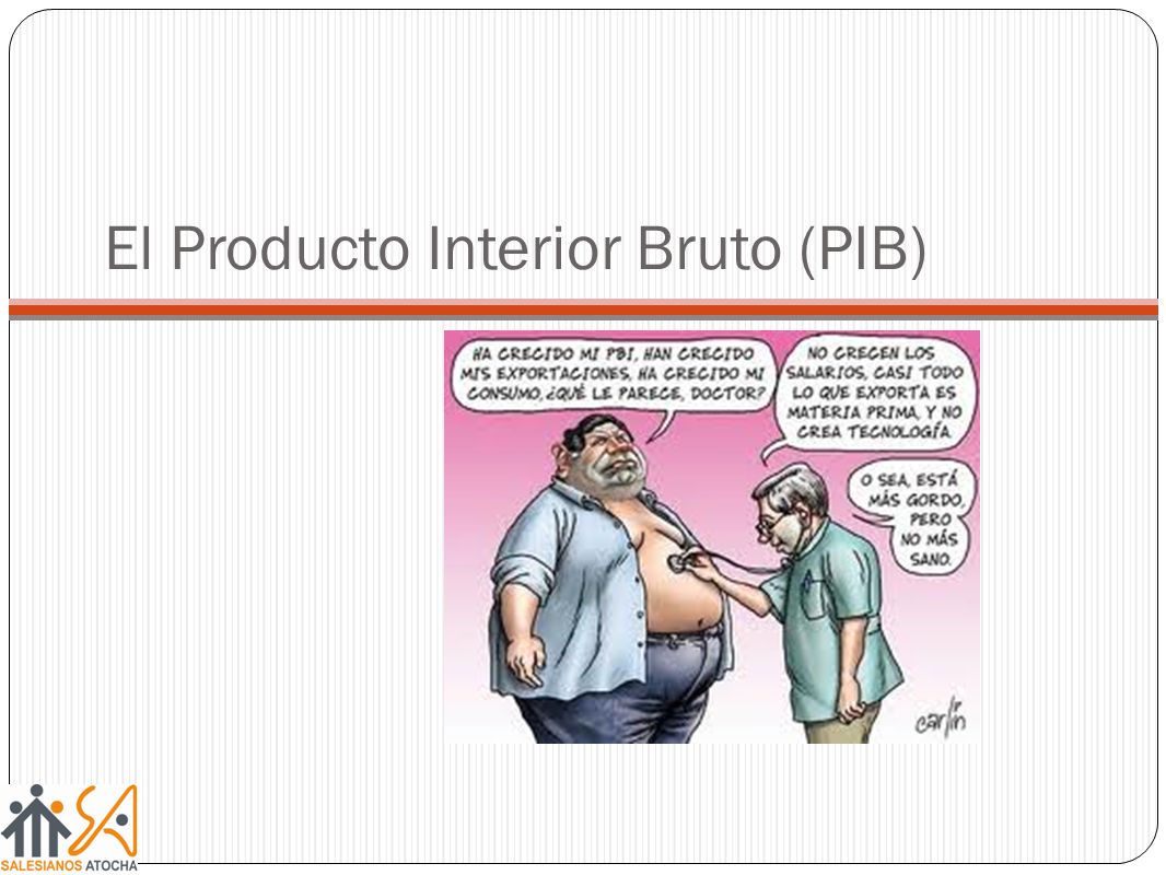 El Producto Interior Bruto (PIB)