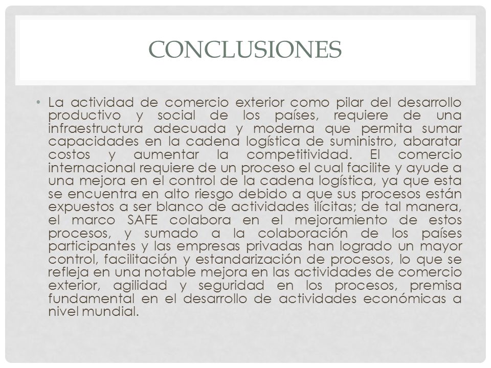 Conclusiones