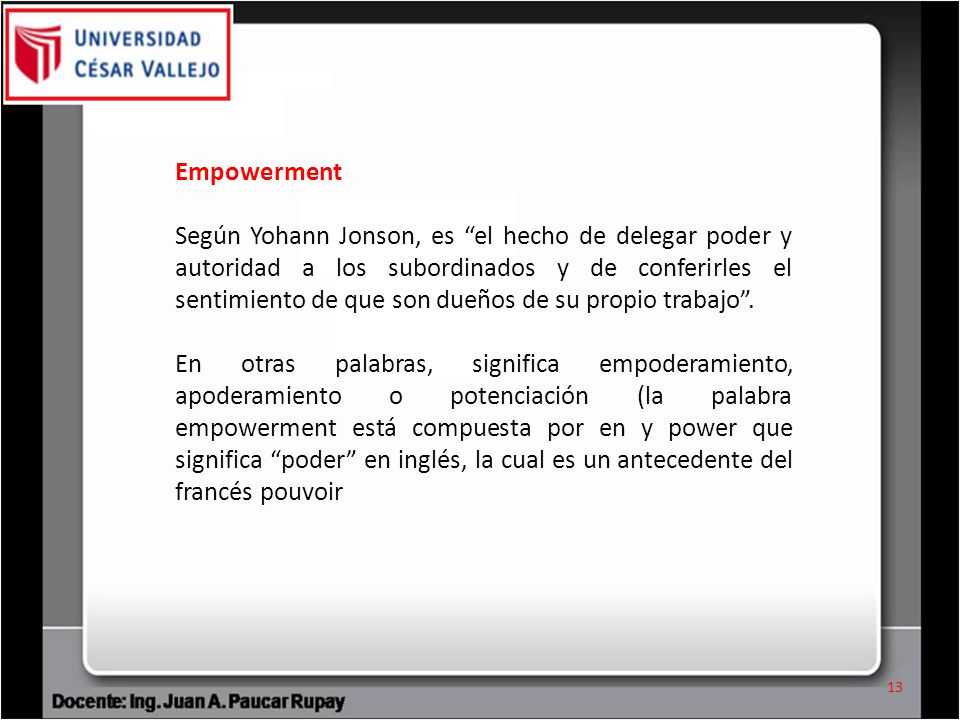 Empowerment