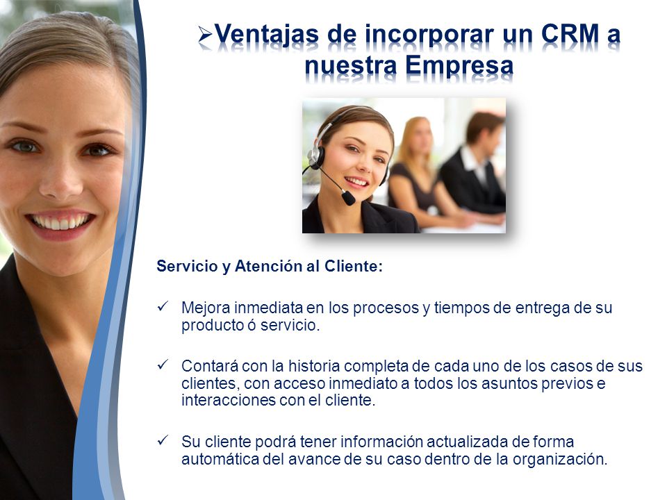 Ventajas de incorporar un CRM a nuestra Empresa