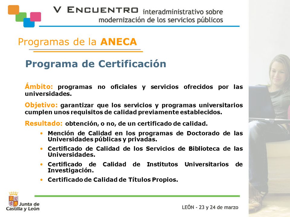 Programa de Certificación