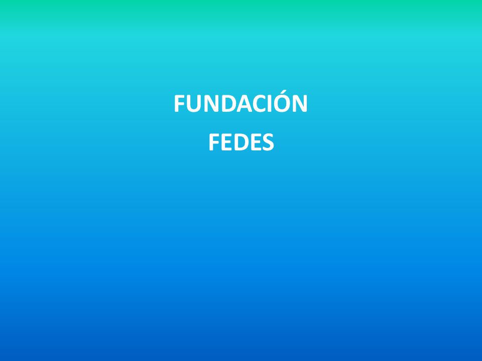 FUNDACIÓN FEDES