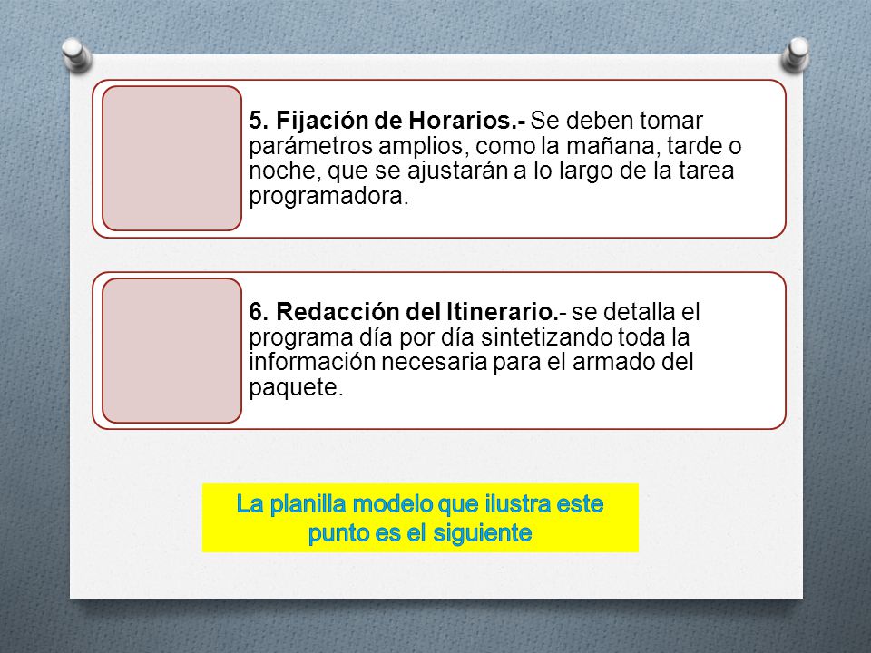 La planilla modelo que ilustra este punto es el siguiente