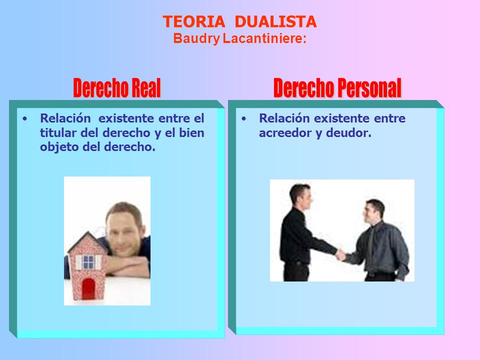 TEORIA DUALISTA Baudry Lacantiniere: