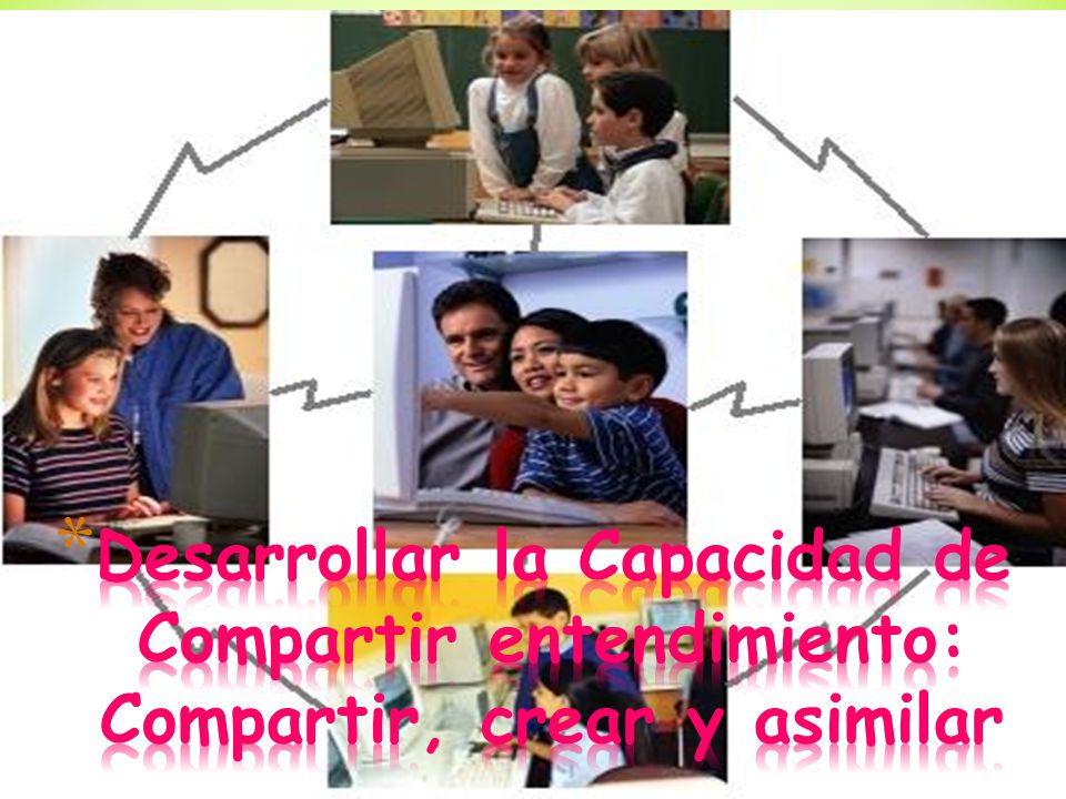 Desarrollar la Capacidad de Compartir entendimiento: Compartir, crear y asimilar