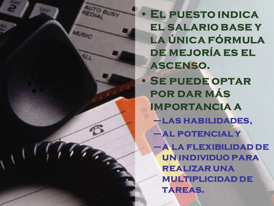 Se puede optar por dar más importancia a