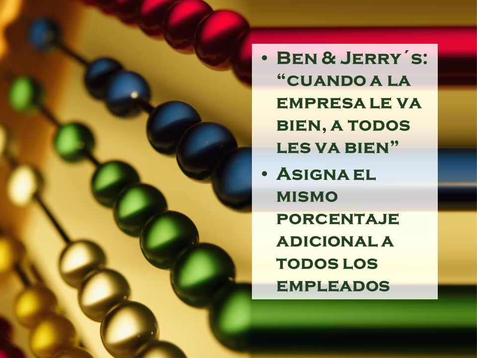 Ben & Jerry´s: cuando a la empresa le va bien, a todos les va bien