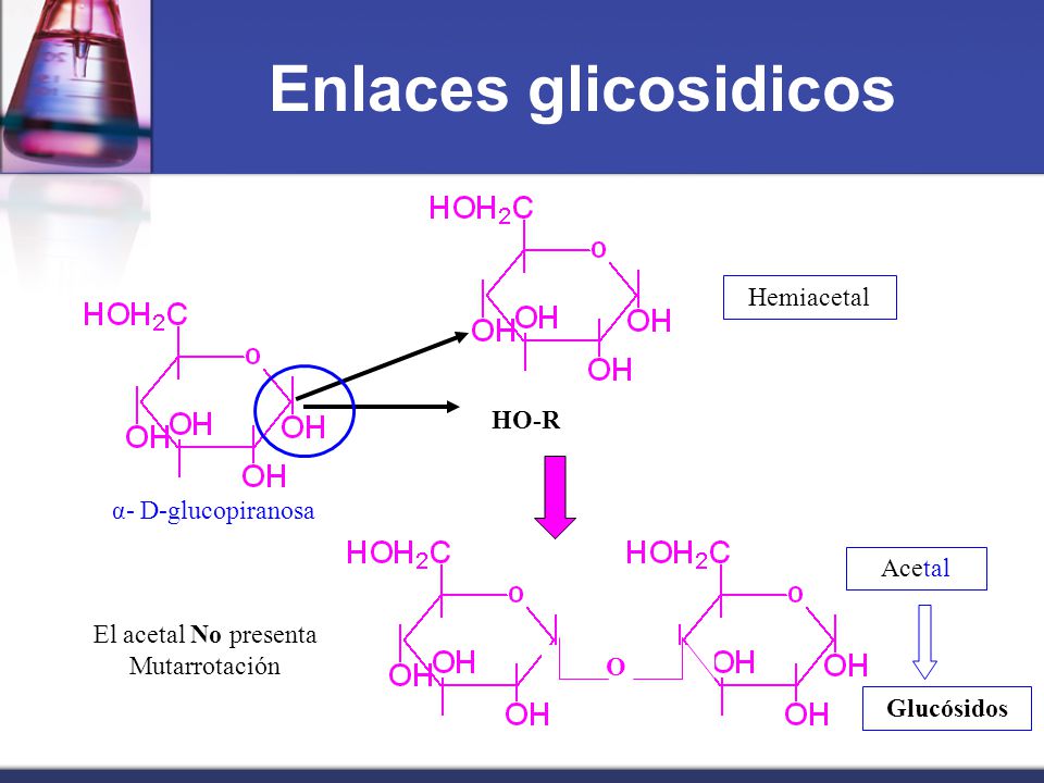 El acetal No presenta Mutarrotación