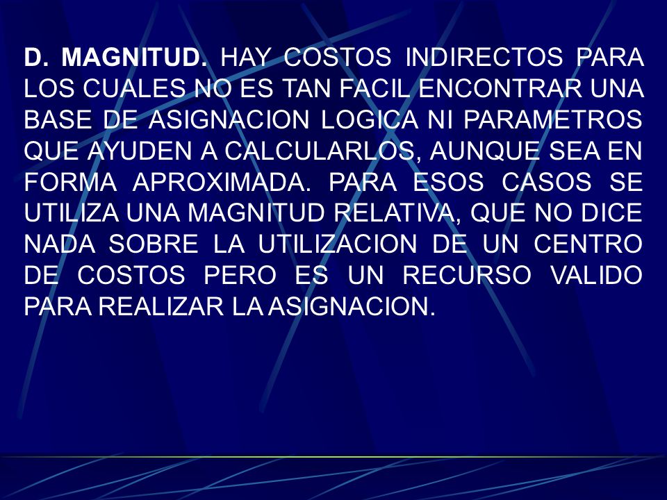 D. MAGNITUD.