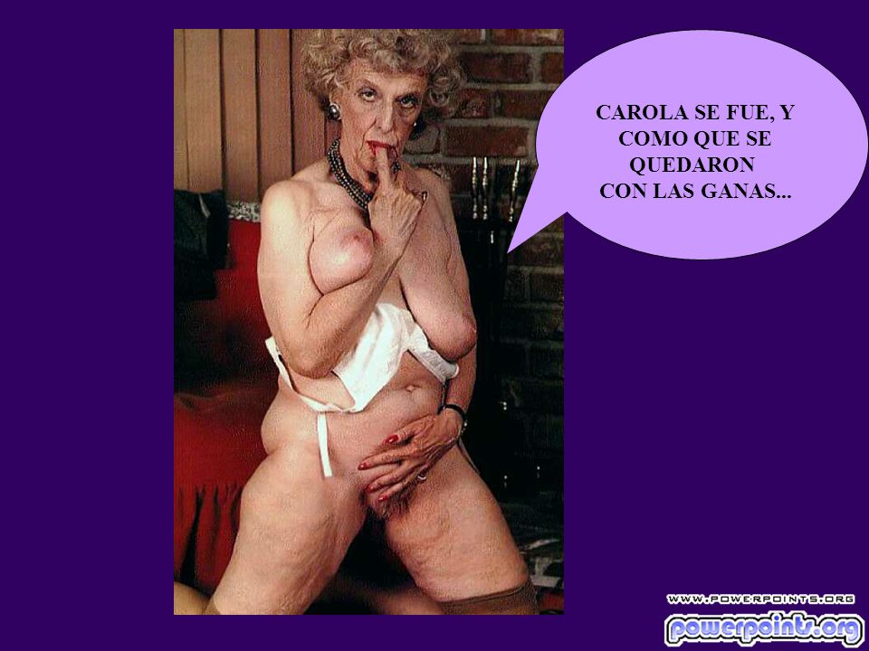 CAROLA SE FUE, Y COMO QUE SE QUEDARON CON LAS GANAS...