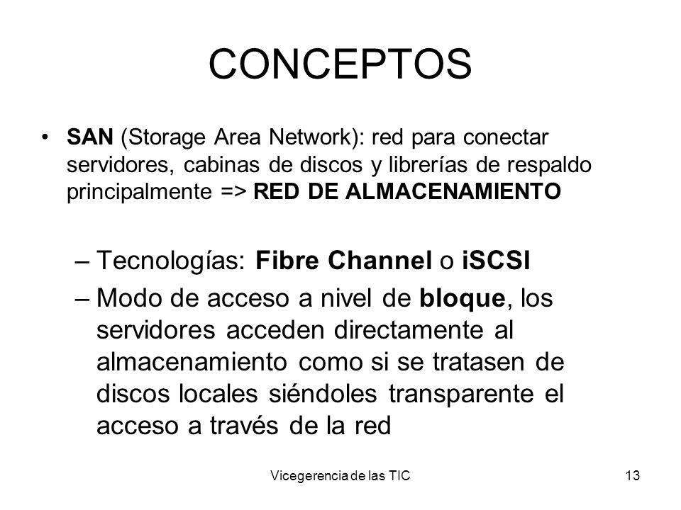 Vicegerencia de las TIC