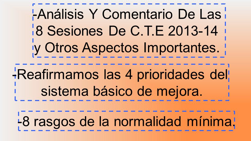 -Análisis Y Comentario De Las 8 Sesiones De C.T.E