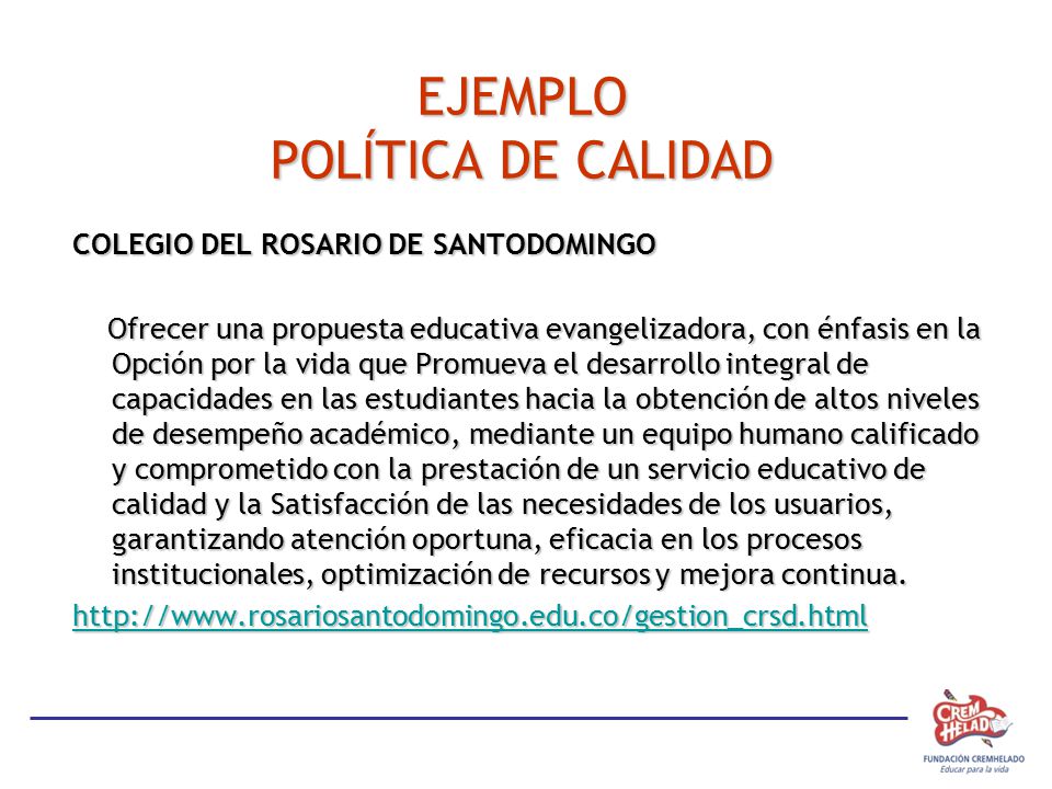 Politica De Calidad Iso 9001 Version 2015 Ejemplos Opciones De Ejemplo