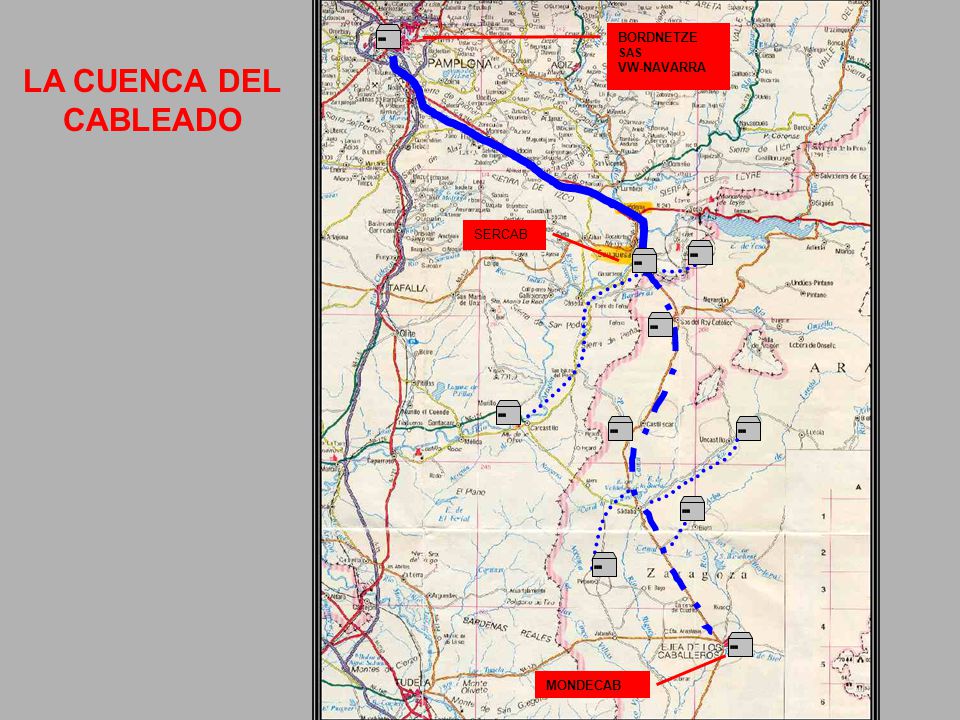 BORDNETZE SAS VW-NAVARRA LA CUENCA DEL CABLEADO SERCAB MONDECAB