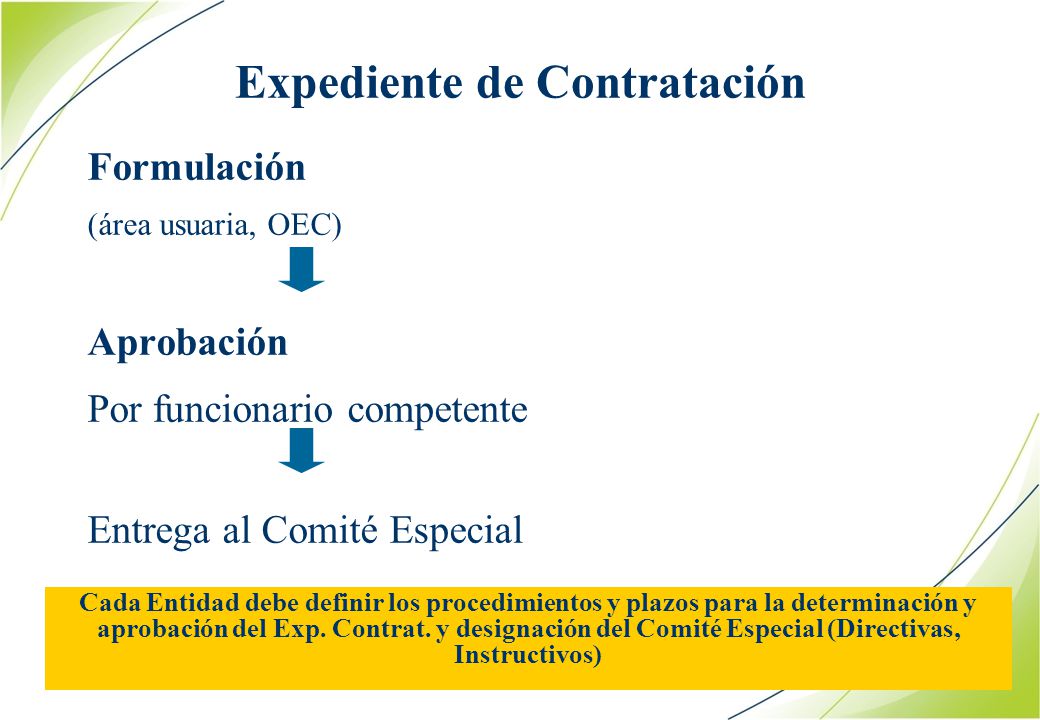 Expediente de Contratación
