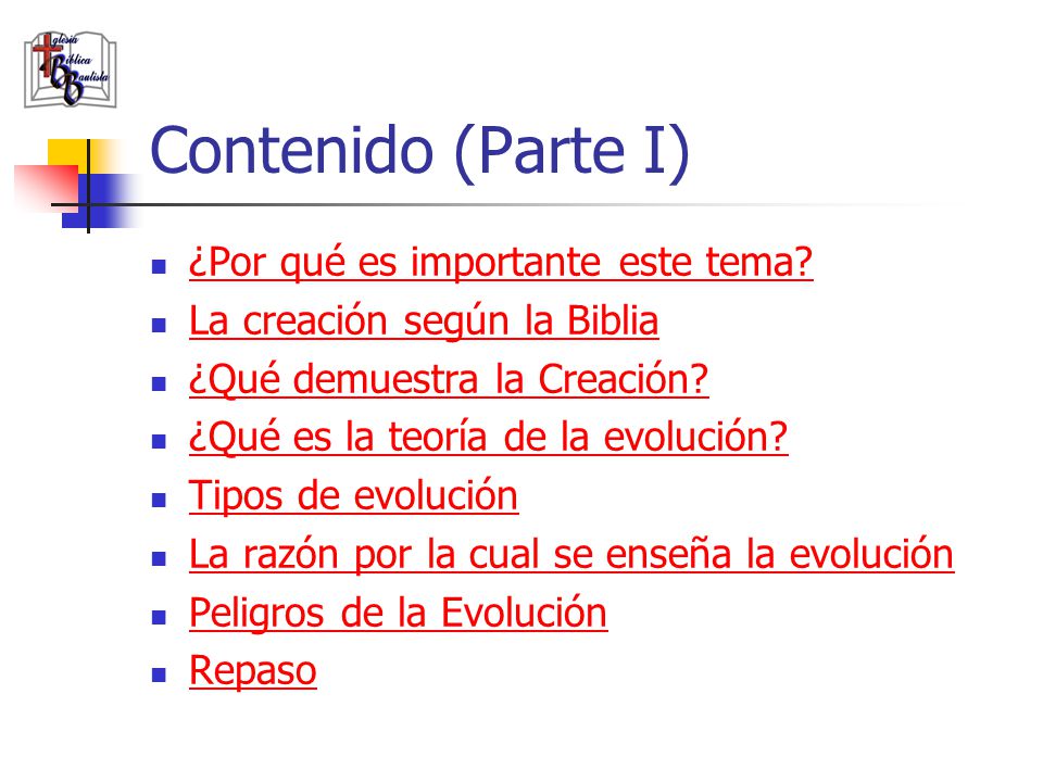Contenido (Parte I) ¿Por qué es importante este tema