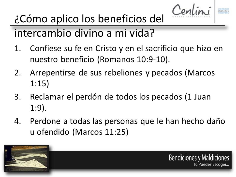 ¿Cómo aplico los beneficios del intercambio divino a mi vida
