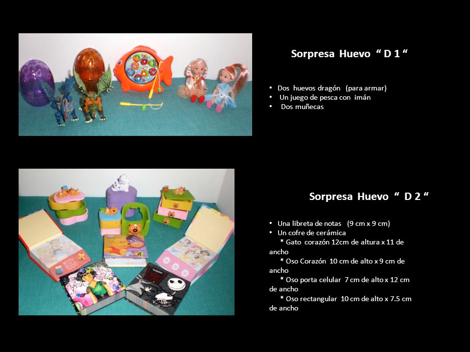Sorpresa Huevo D 1 Sorpresa Huevo D 2