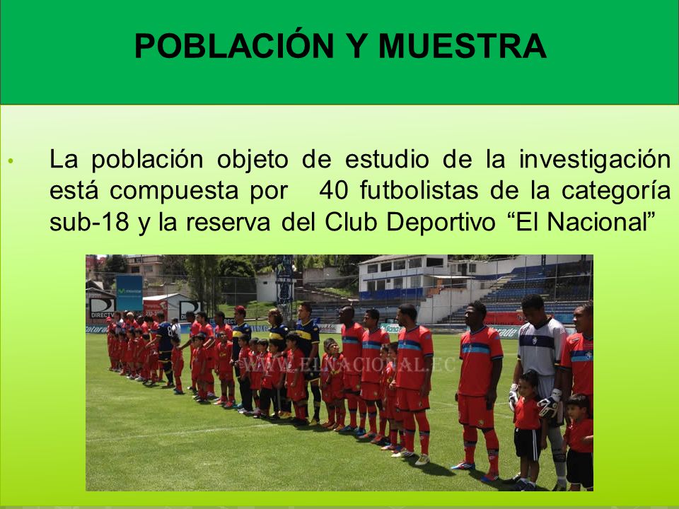 POBLACIÓN Y MUESTRA