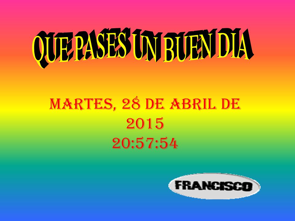 viernes, 14 de abril de 2017viernes, 14 de abril de 2017