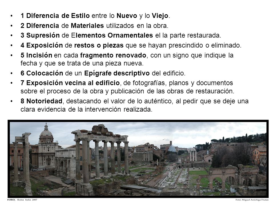 1 Diferencia de Estilo entre lo Nuevo y lo Viejo.