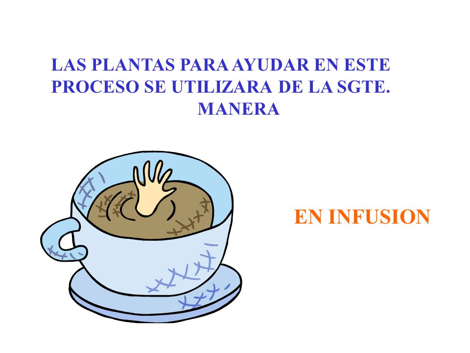 LAS PLANTAS PARA AYUDAR EN ESTE PROCESO SE UTILIZARA DE LA SGTE.