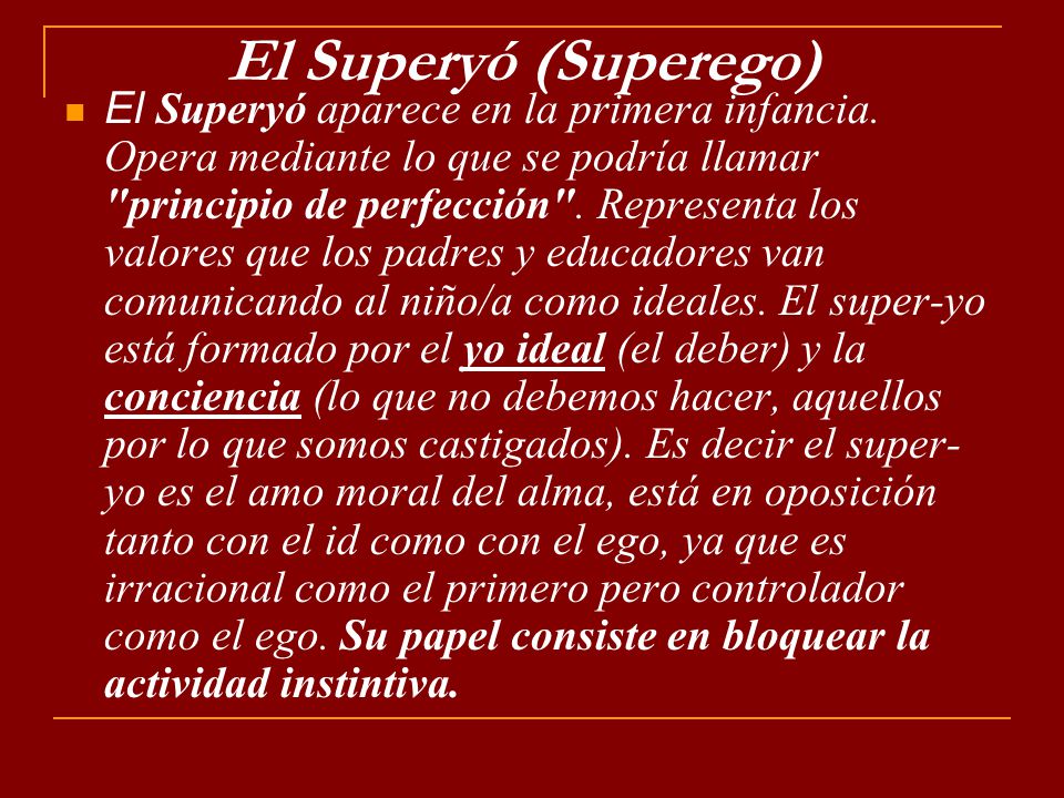 El Superyó (Superego)