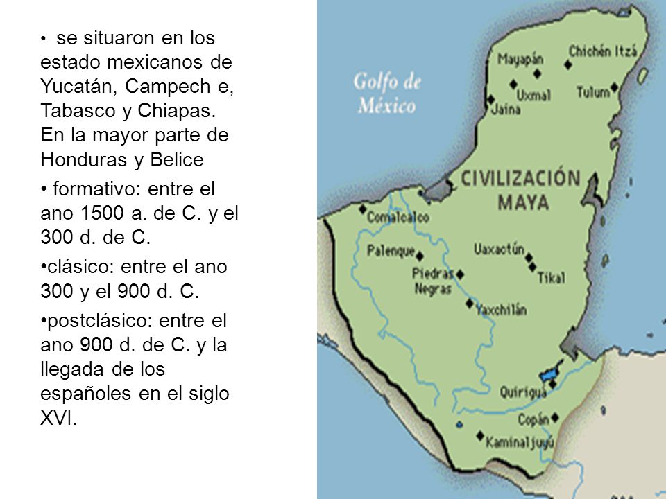 formativo: entre el ano 1500 a. de C. y el 300 d. de C.