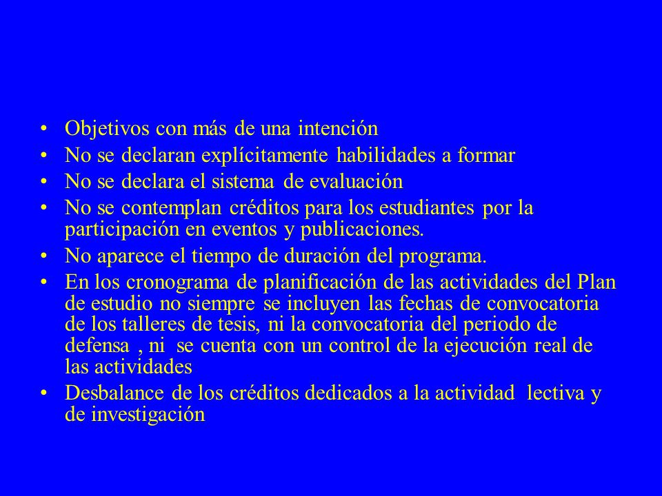 Objetivos con más de una intención