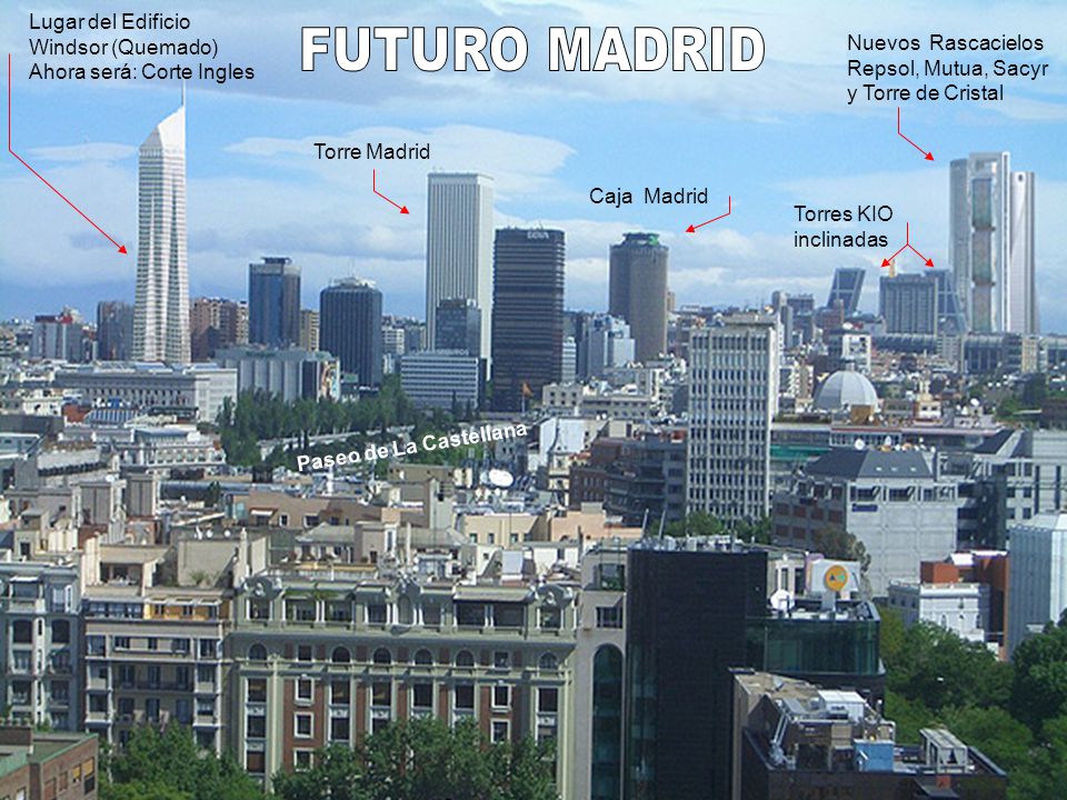 Lugar del Edificio Windsor (Quemado) Ahora será: Corte Ingles