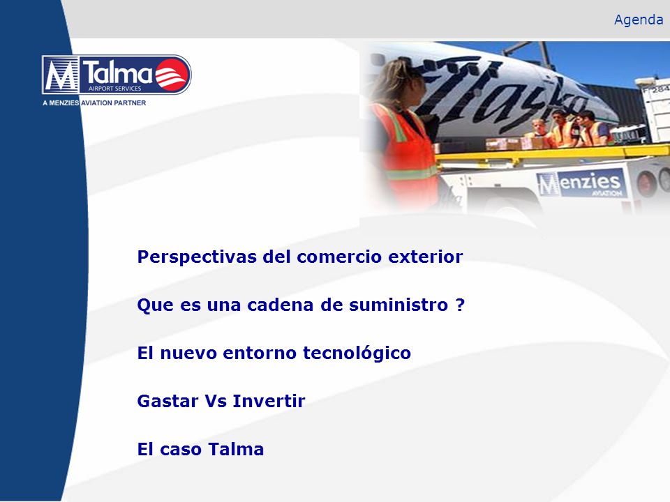 Perspectivas del comercio exterior Que es una cadena de suministro