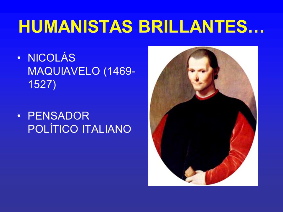 HUMANISTAS BRILLANTES…