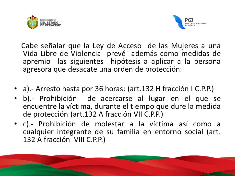 a).- Arresto hasta por 36 horas; (art.132 H fracción I C.P.P.)