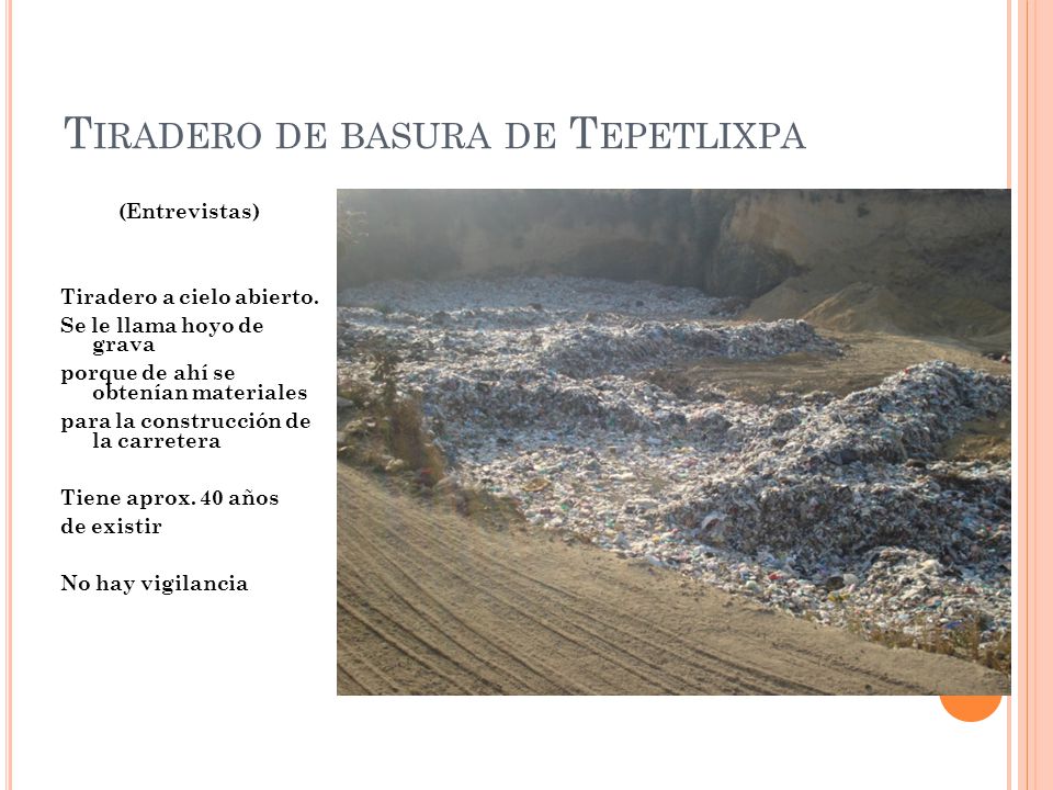 Tiradero de basura de Tepetlixpa