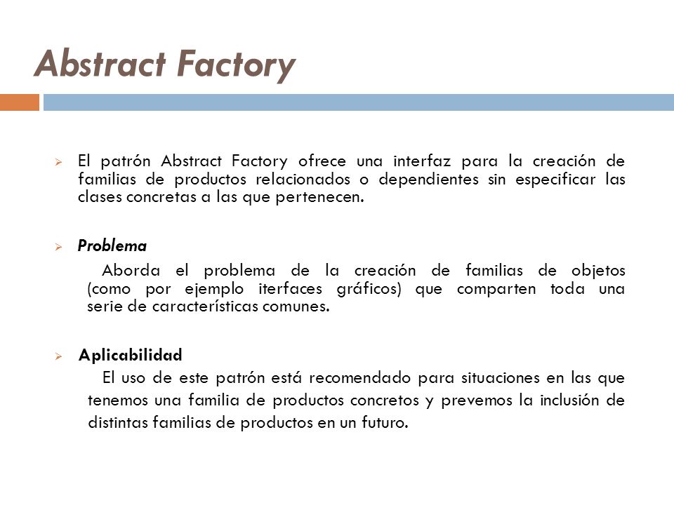 Abstract Factory