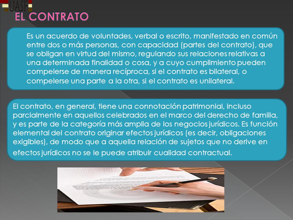 EL CONTRATO