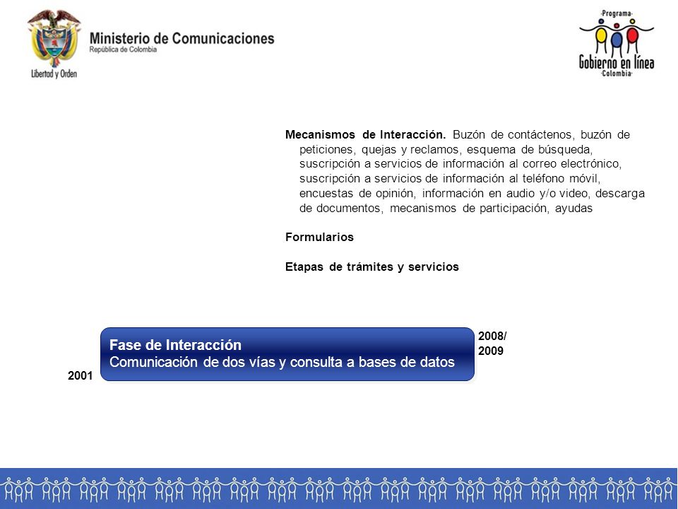 Comunicación de dos vías y consulta a bases de datos