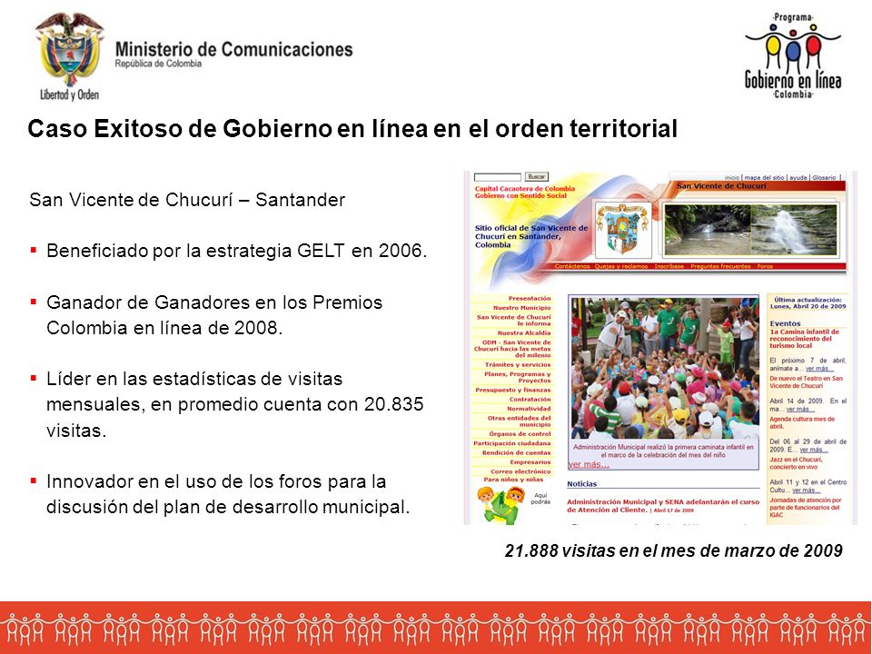 Caso Exitoso de Gobierno en línea en el orden territorial